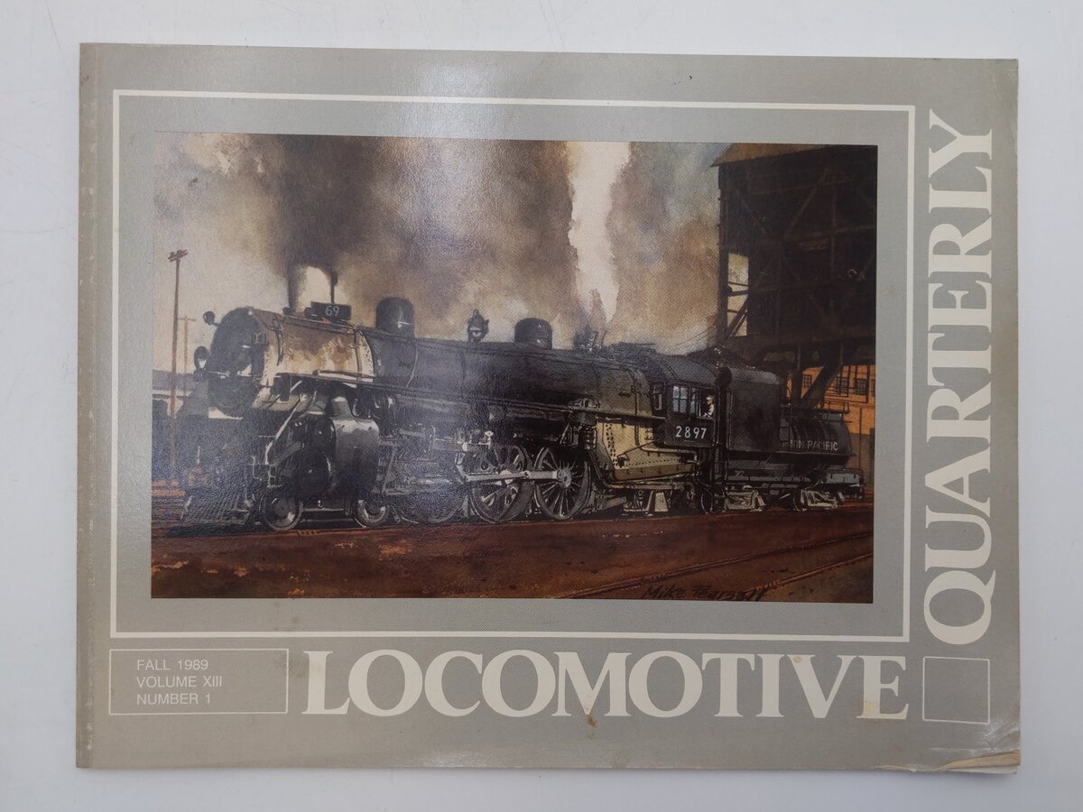 Locomotive Quarterly Fall 1989 Vol.XIII No.1 Paperback Book By Jack Farrell VG