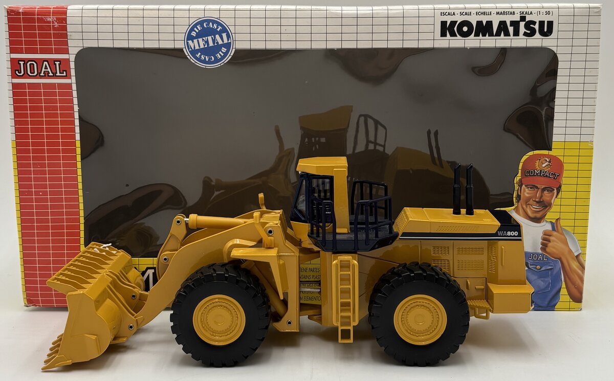 Joal 198 1:50 Diecast Metal Komatsu WA800-2 Avance Wheel Loader