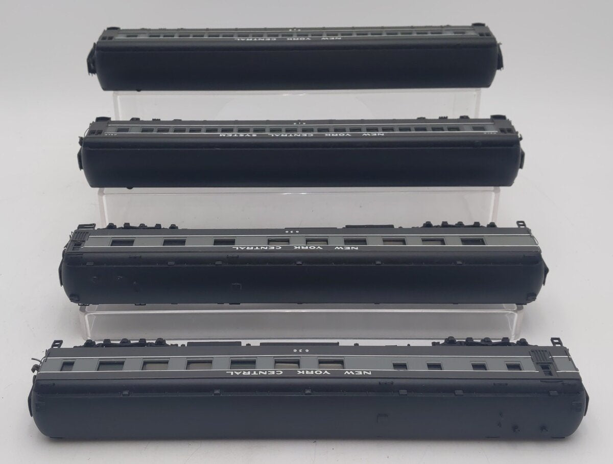 Bachmann HO Scale Assorted New York Central Passenger Cars [4] EX