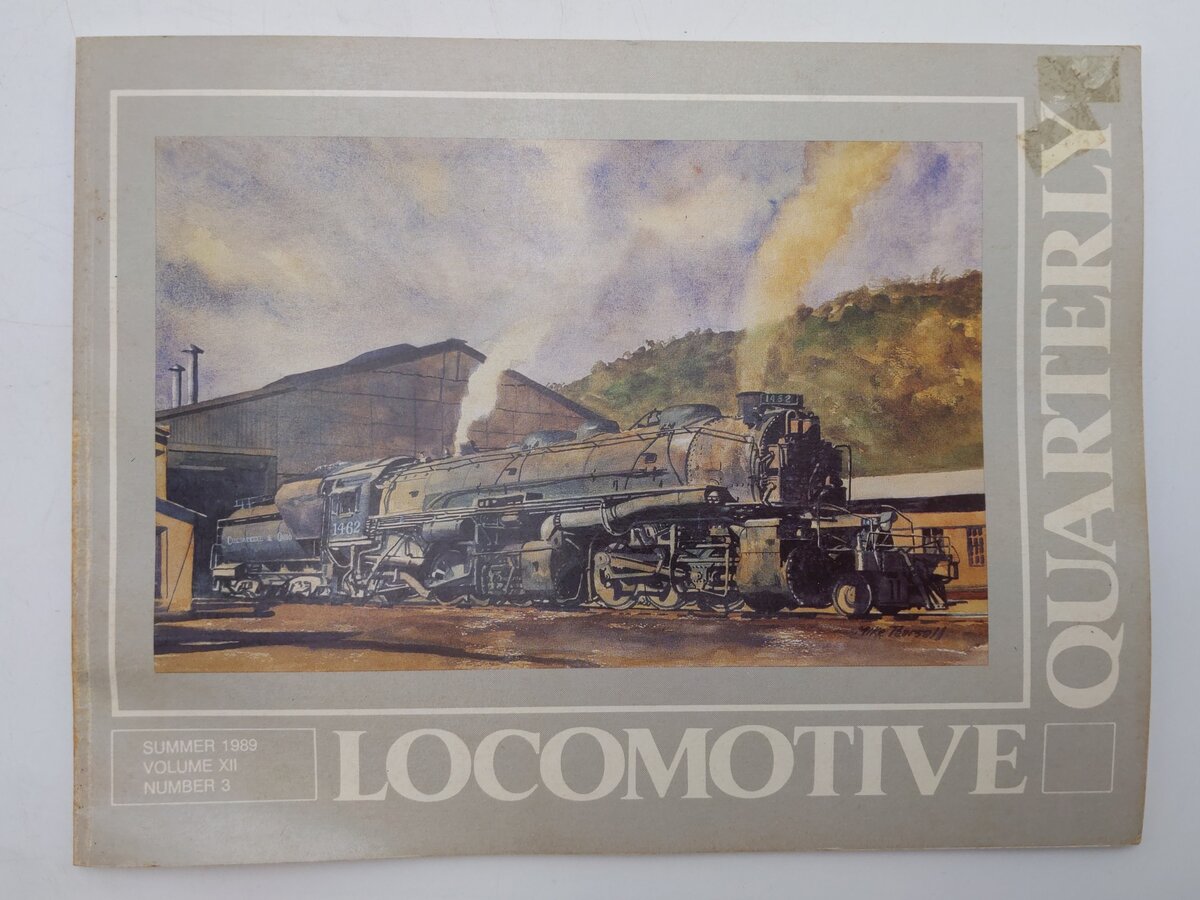 Locomotive Quarterly Summer 1989 Vol.XIII No.3 Paperback Book By Jack W. Farrell VG