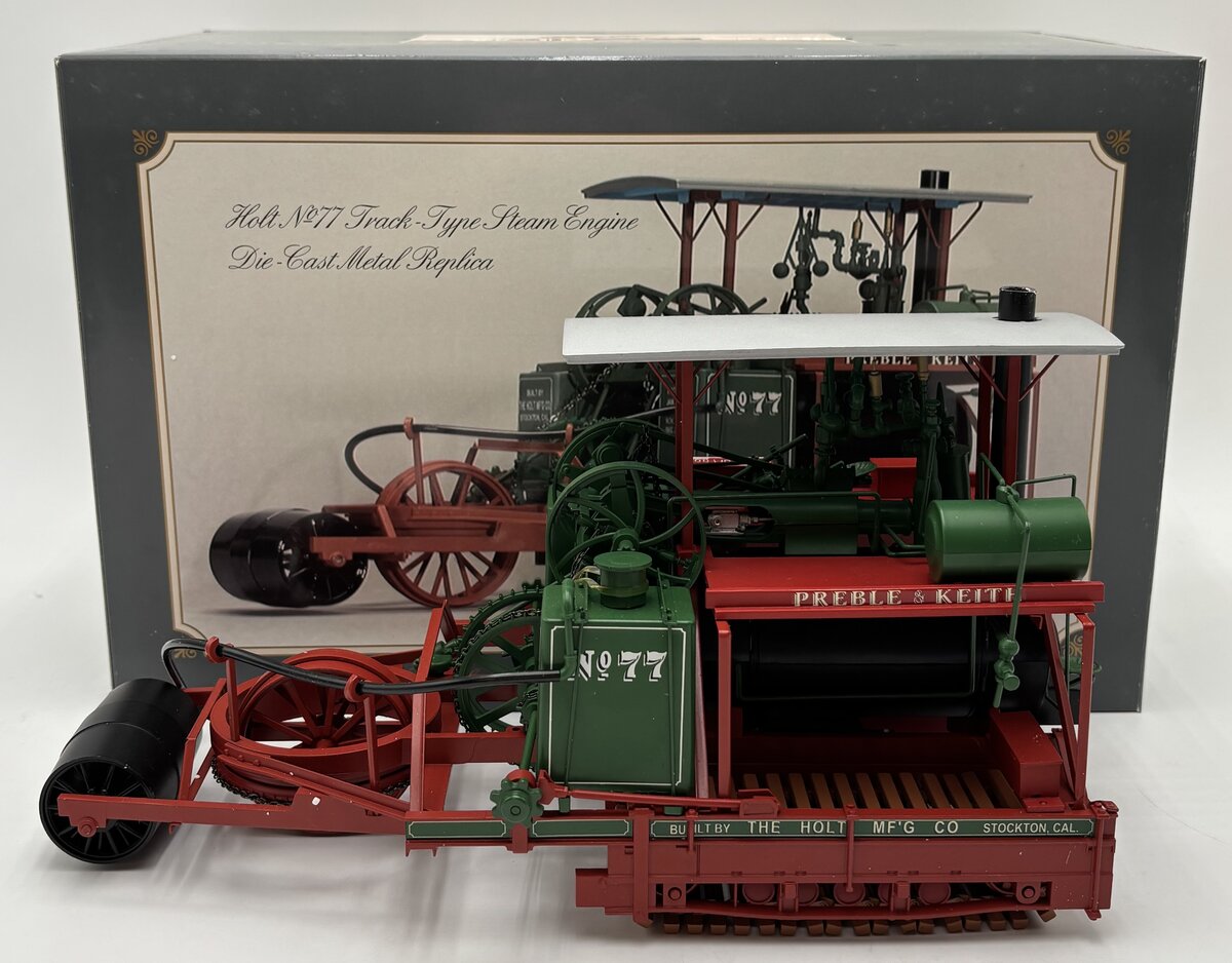SpecCast CUST832 1:32 Diecast Holt No.77 Track Type Steam Engine