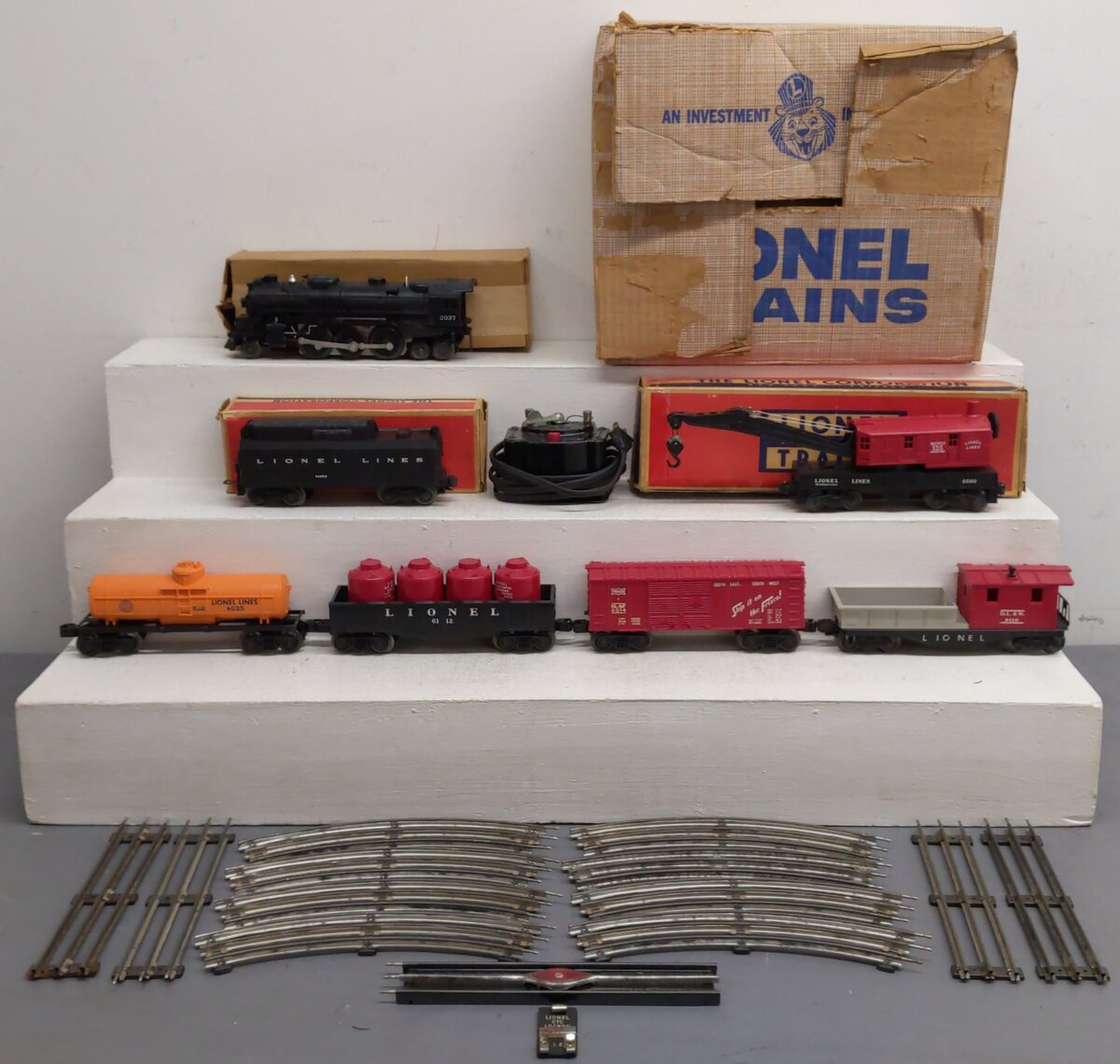 Lionel 9642 Vintage O Gauge Steam Locomotive Starter Set/Box