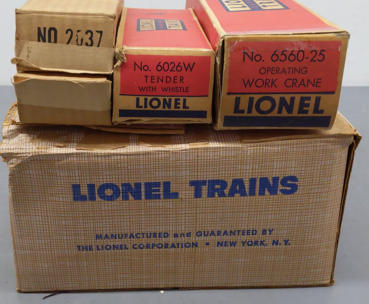 Lionel 9642 Vintage O Gauge Steam Locomotive Starter Set/Box