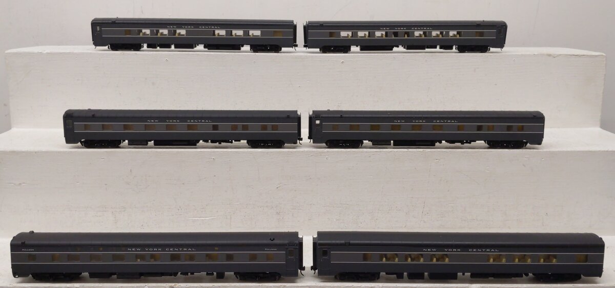 HO Scale Assorted New York Central Passenger Cars [6] VG