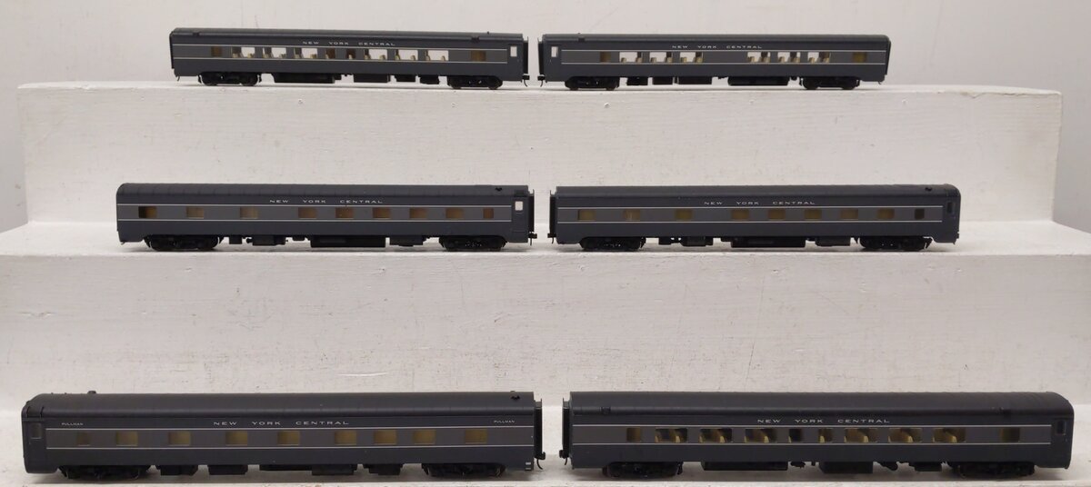 HO Scale Assorted New York Central Passenger Cars [6] VG