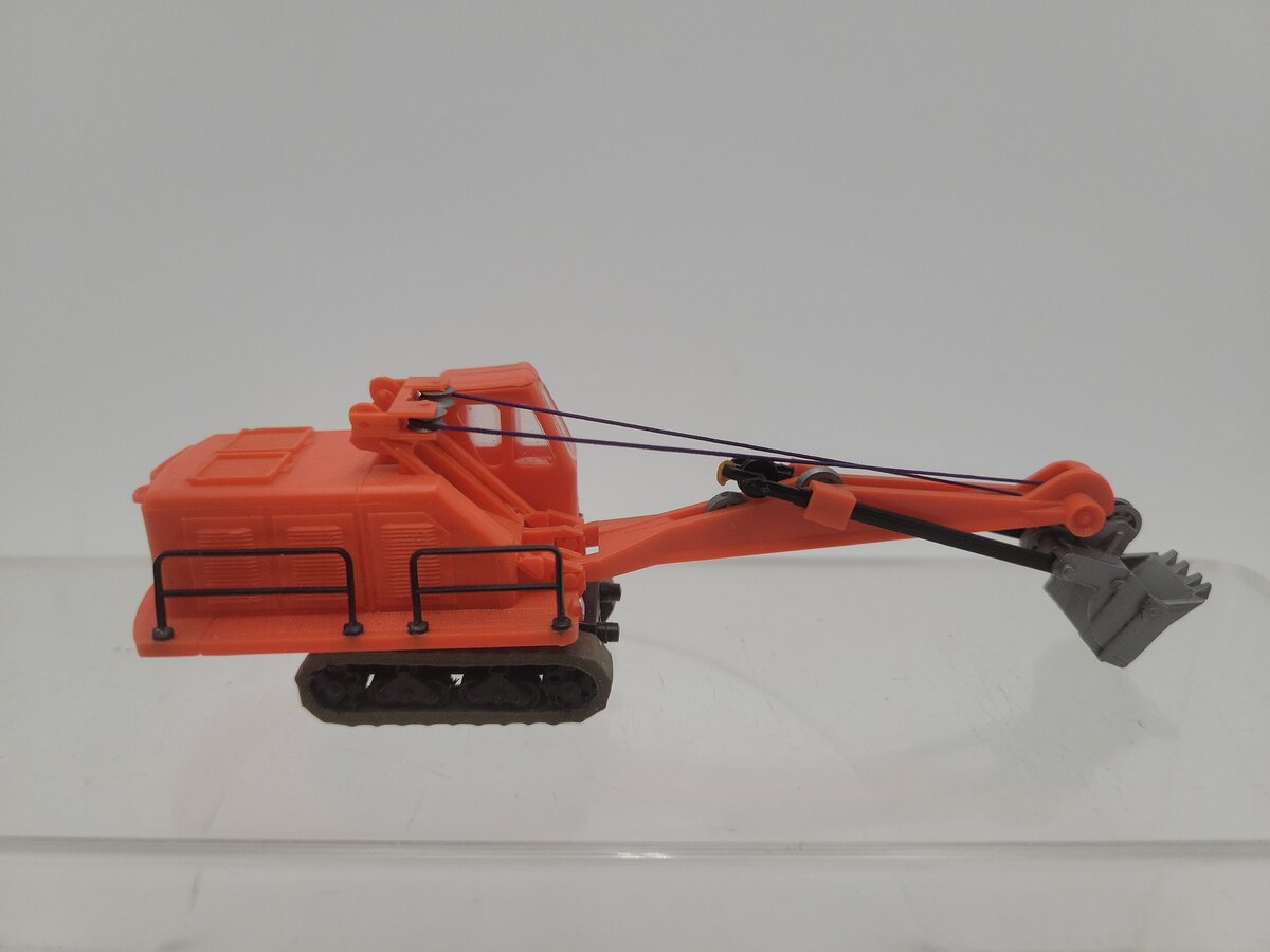 Acme 29 HO Scale By Espewemodelle Bagger UB80 Mechanical Digger With Moving Arm EX/Box