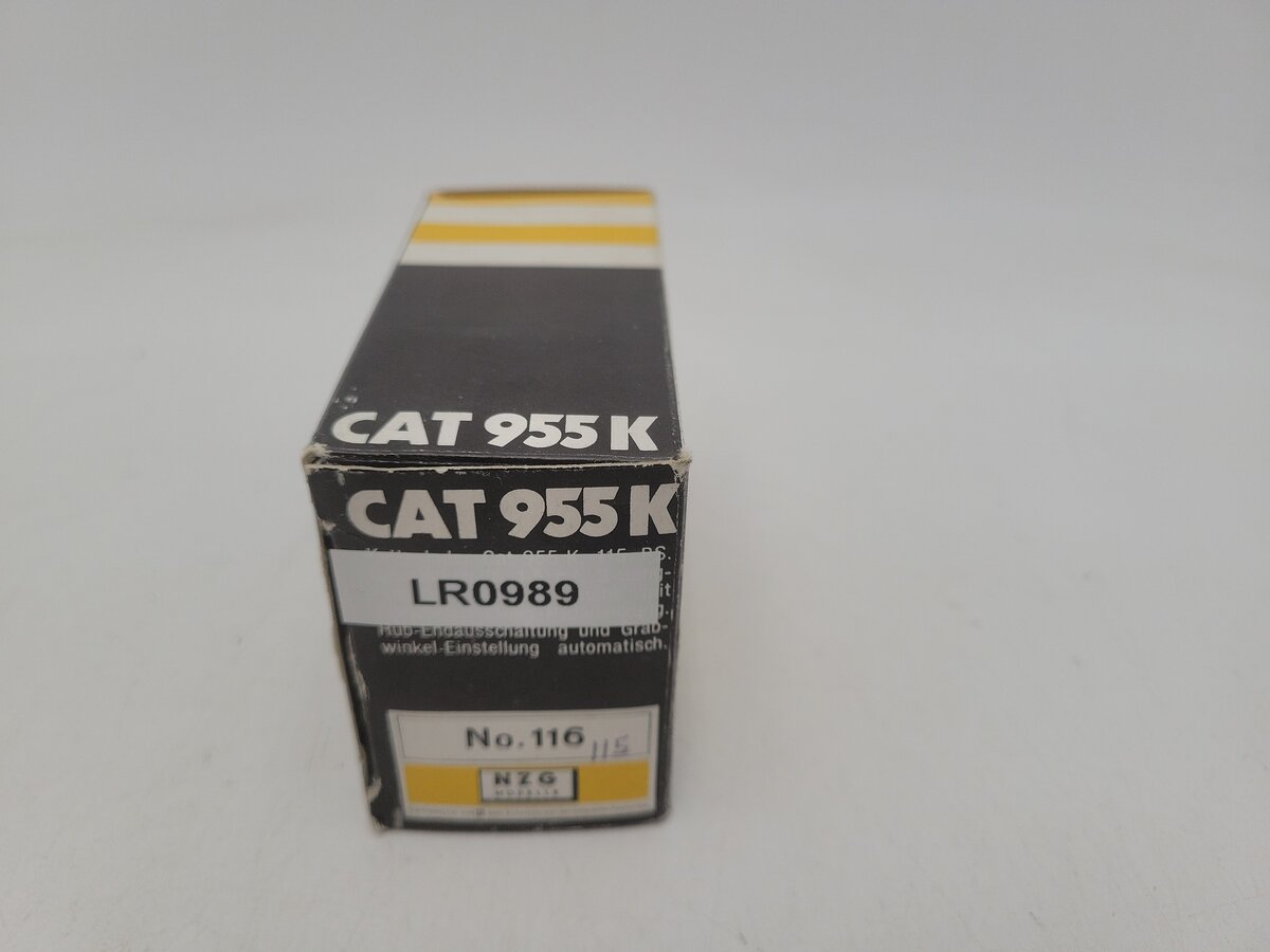 NZG 116 1:50 Scale Diecast Caterpillar 955K Kettenlader (Track Loader)