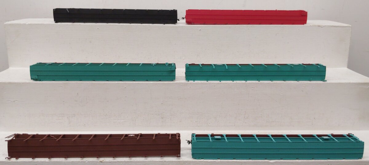 Accurail HO Scale Assorted Auto Carriers [6] VG