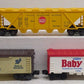 Lionel O Gauge Assorted Freight Cars [5] EX/Box