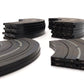 Aurora HO Model Motoring Assorted Curved Track [18] VG