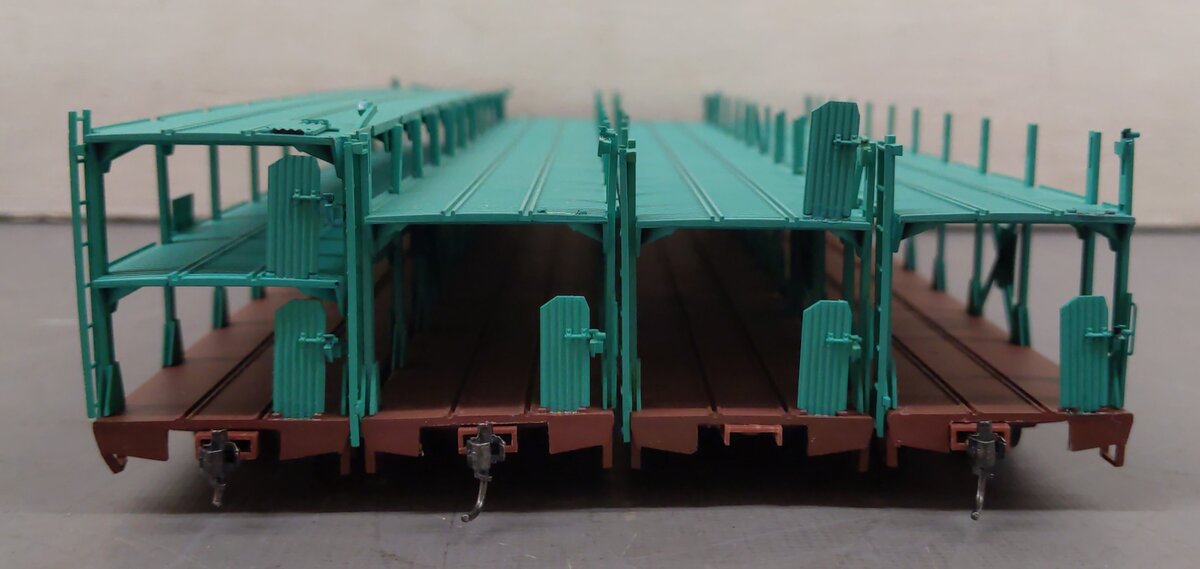 Accurail HO Scale New York Central Auto Carriers [4] VG