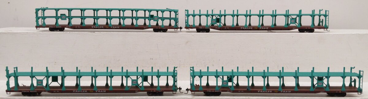 Accurail HO Scale New York Central Auto Carriers [4] VG