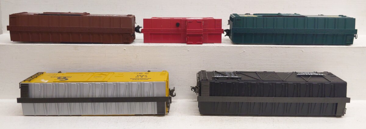 Atlas & Lionel Assorted O Gauge Freight Cars [5] VG/Box