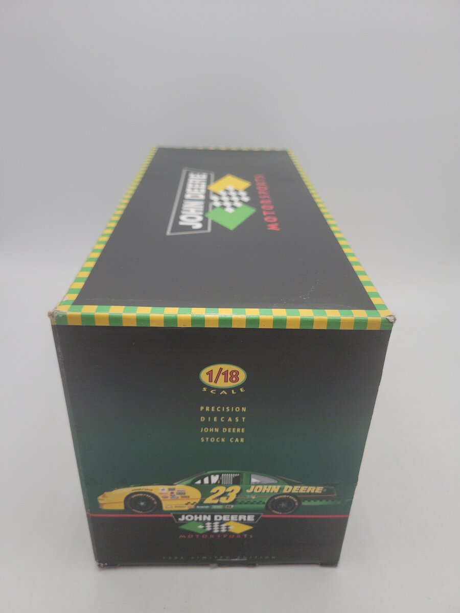 Ertl 5816BA 1:18 Scale Chad Little 1996 #23 Pontiac Grand Prix W/Display Case EX/Box