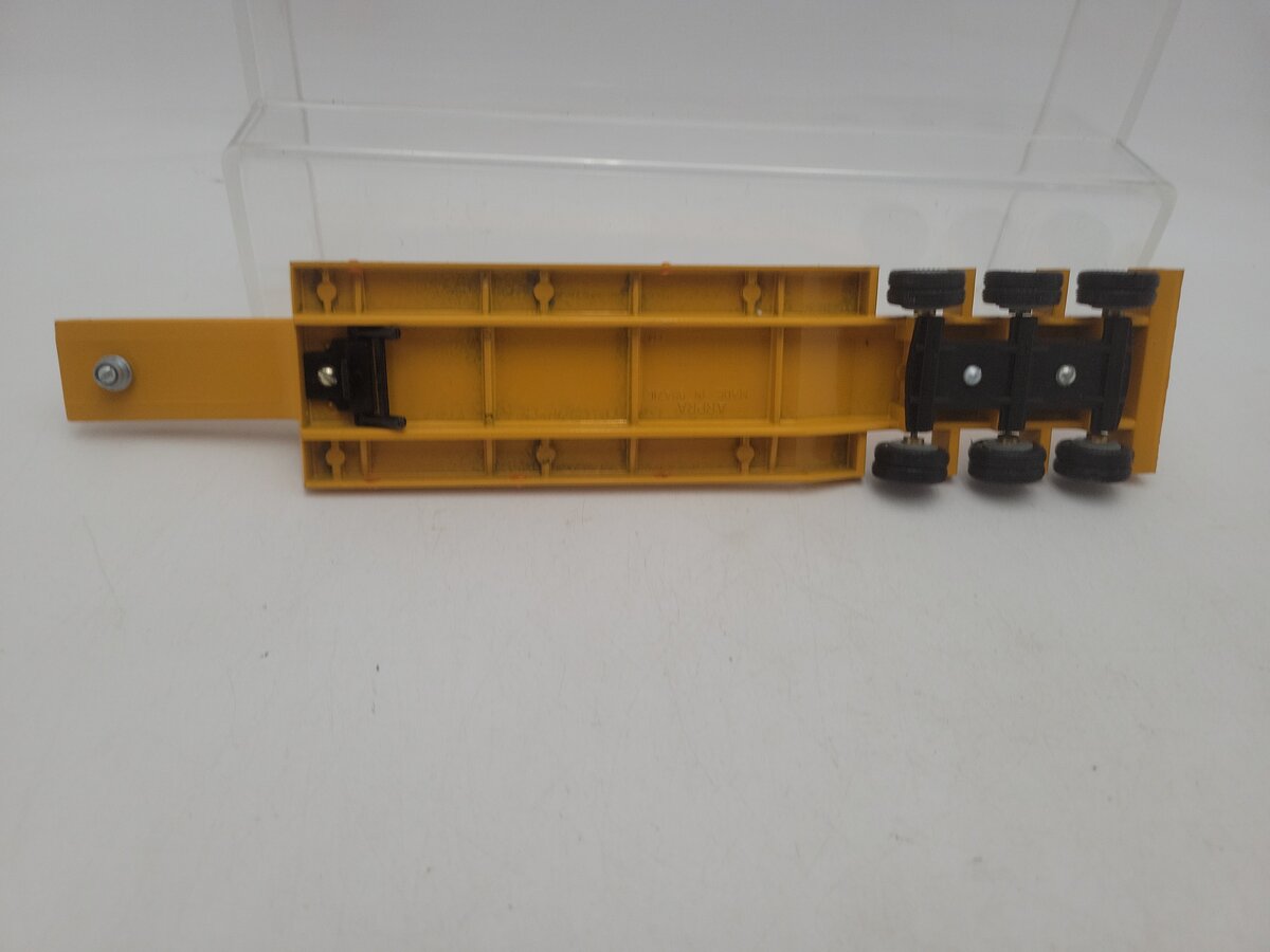 ARPRA Supermini 1:50 Scale Yellow Low Loader Trailer Diecast NIB