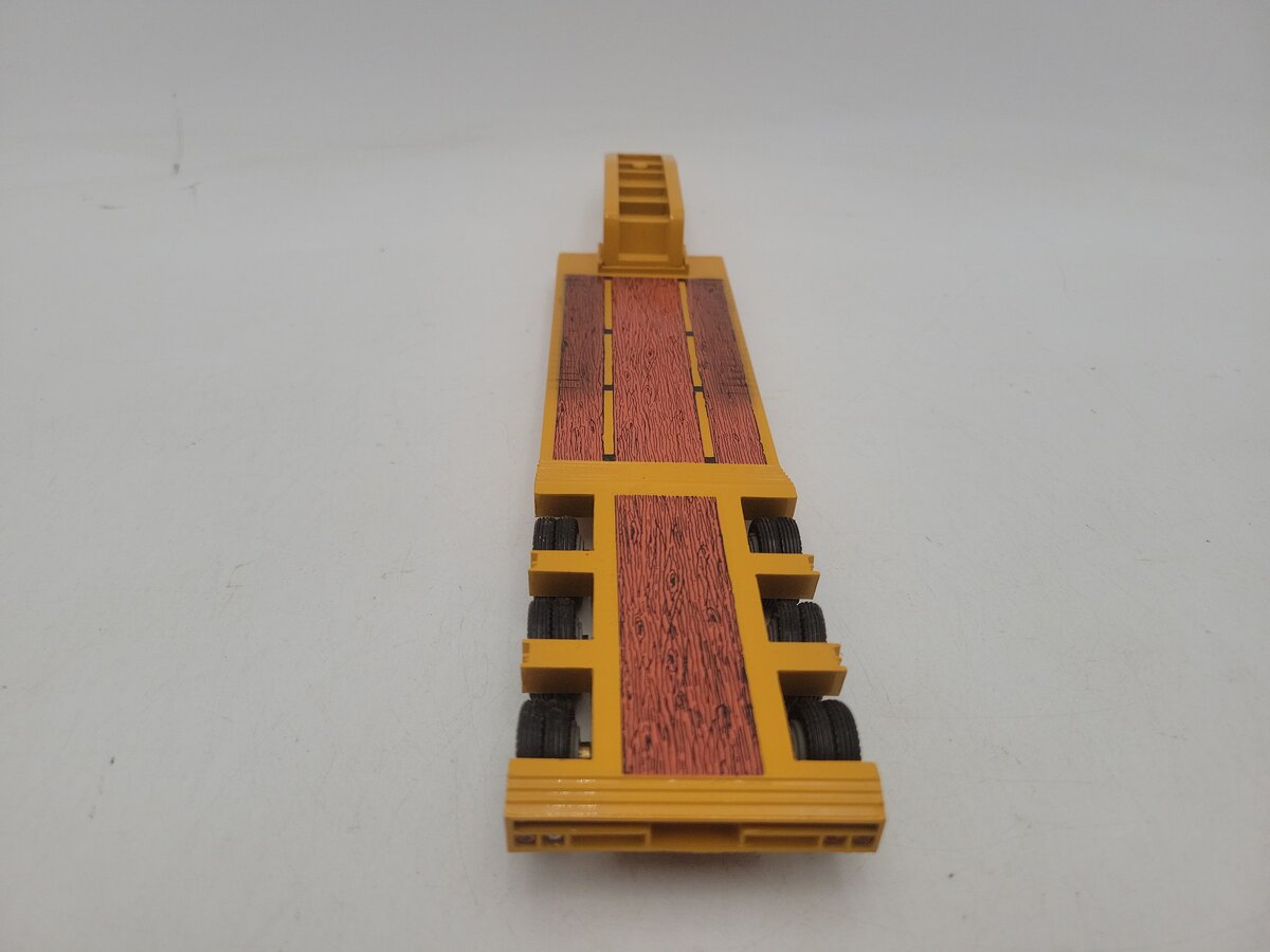 ARPRA Supermini 1:50 Scale Yellow Low Loader Trailer Diecast NIB