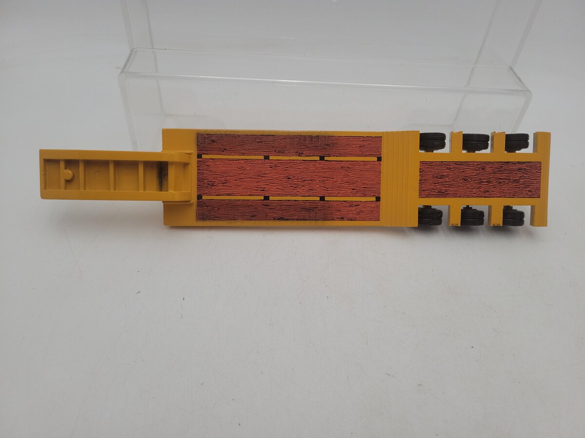 ARPRA Supermini 1:50 Scale Yellow Low Loader Trailer Diecast NIB