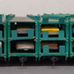 Bachmann HO Scale ETTX/New York Central Systems Auto Carriers w/ Cars [6] VG
