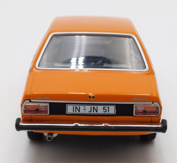 Minichamps 1:43 Scale Die-Cast 1975 Audi 80 GTE Orange w/ Black Hood EX