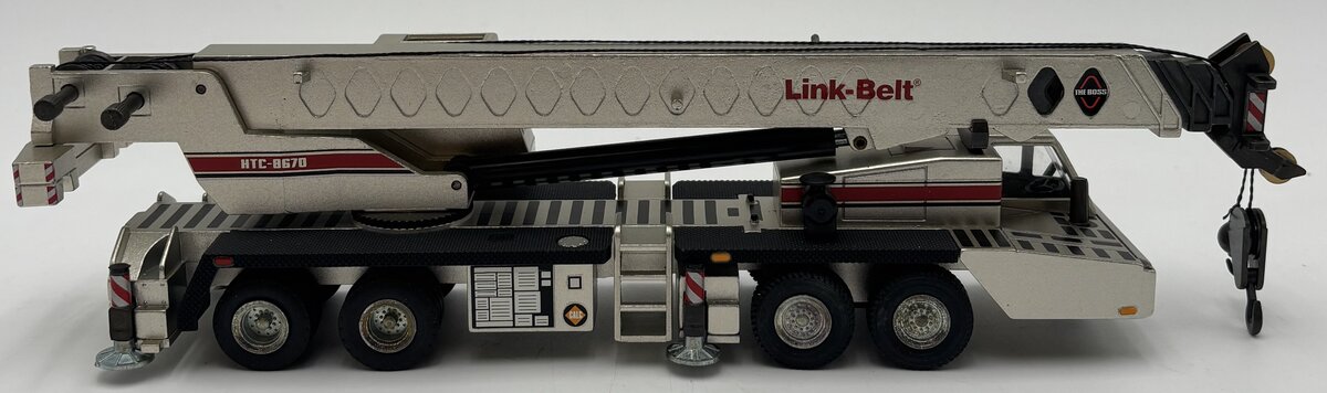 NZG 468 1:50 Scale Die-Cast Link-Belt HTC-6870 Hydraulic Mobile Crane LN/Box