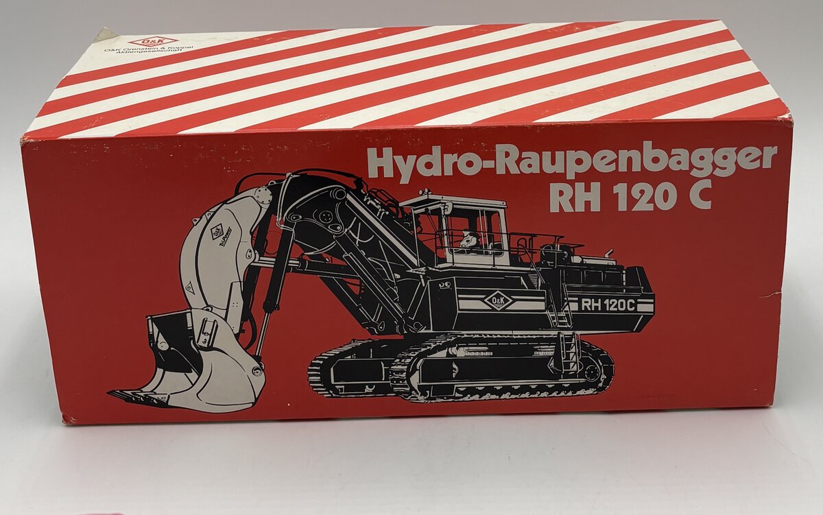Conrad 2771 1:50 O&K Hydro-Raupenbagger RH 120C Crawler Excavator EX/Box