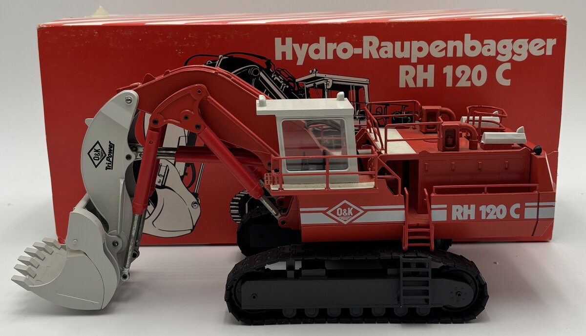 Conrad 2771 1:50 O&K Hydro-Raupenbagger RH 120C Crawler Excavator EX/Box