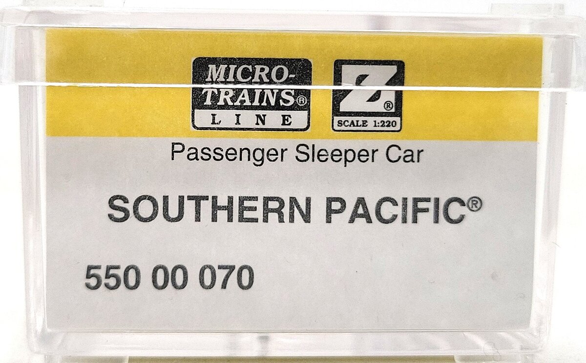 Micro-Trains 55000070 Z SP 83' Lightweight Smoothside Sleeper Car #9155