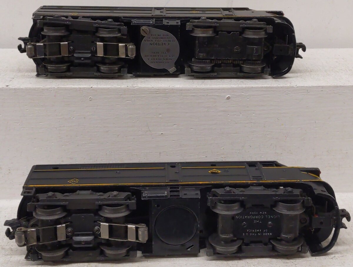 Lionel 2032 Vintage O Erie Alco AA Diesel Locomotive Set VG