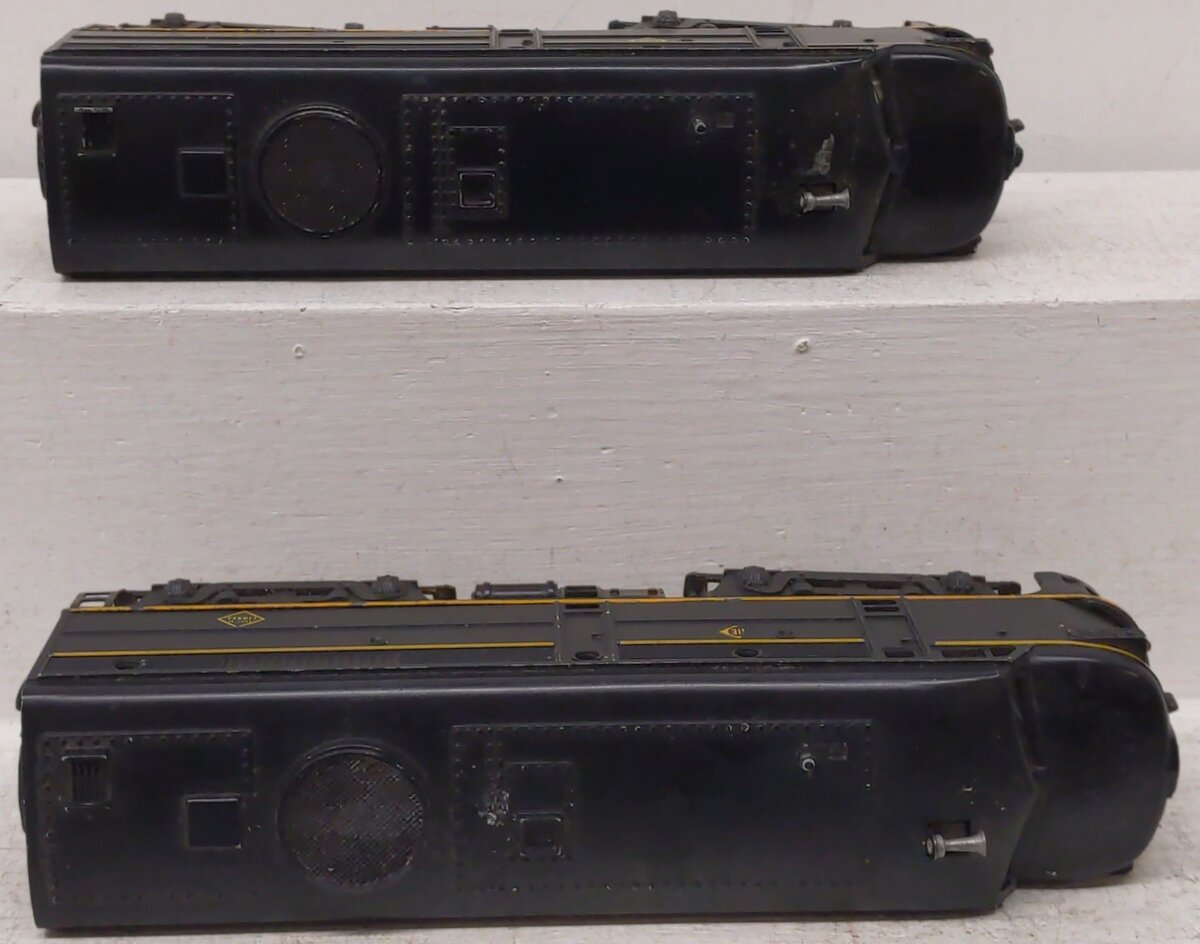 Lionel 2032 Vintage O Erie Alco AA Diesel Locomotive Set VG