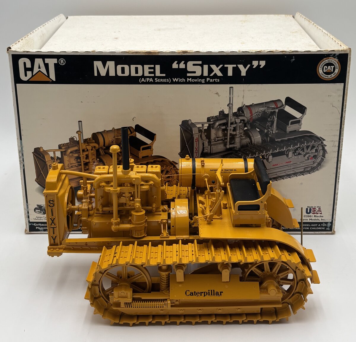 Gilson Riecke 1:16 Model Sixty Crawler Tractor EX/Box