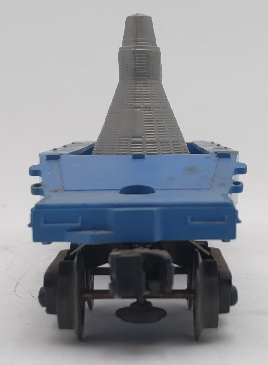 Lionel 6413 Vintage O Gauge Blue Mercury Capsule Car VG