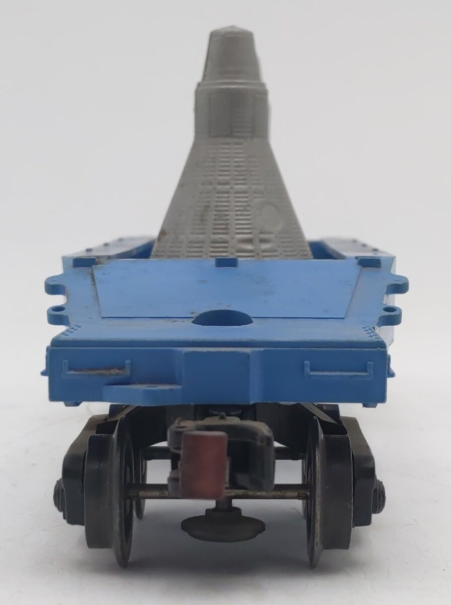 Lionel 6413 Vintage O Gauge Blue Mercury Capsule Car VG
