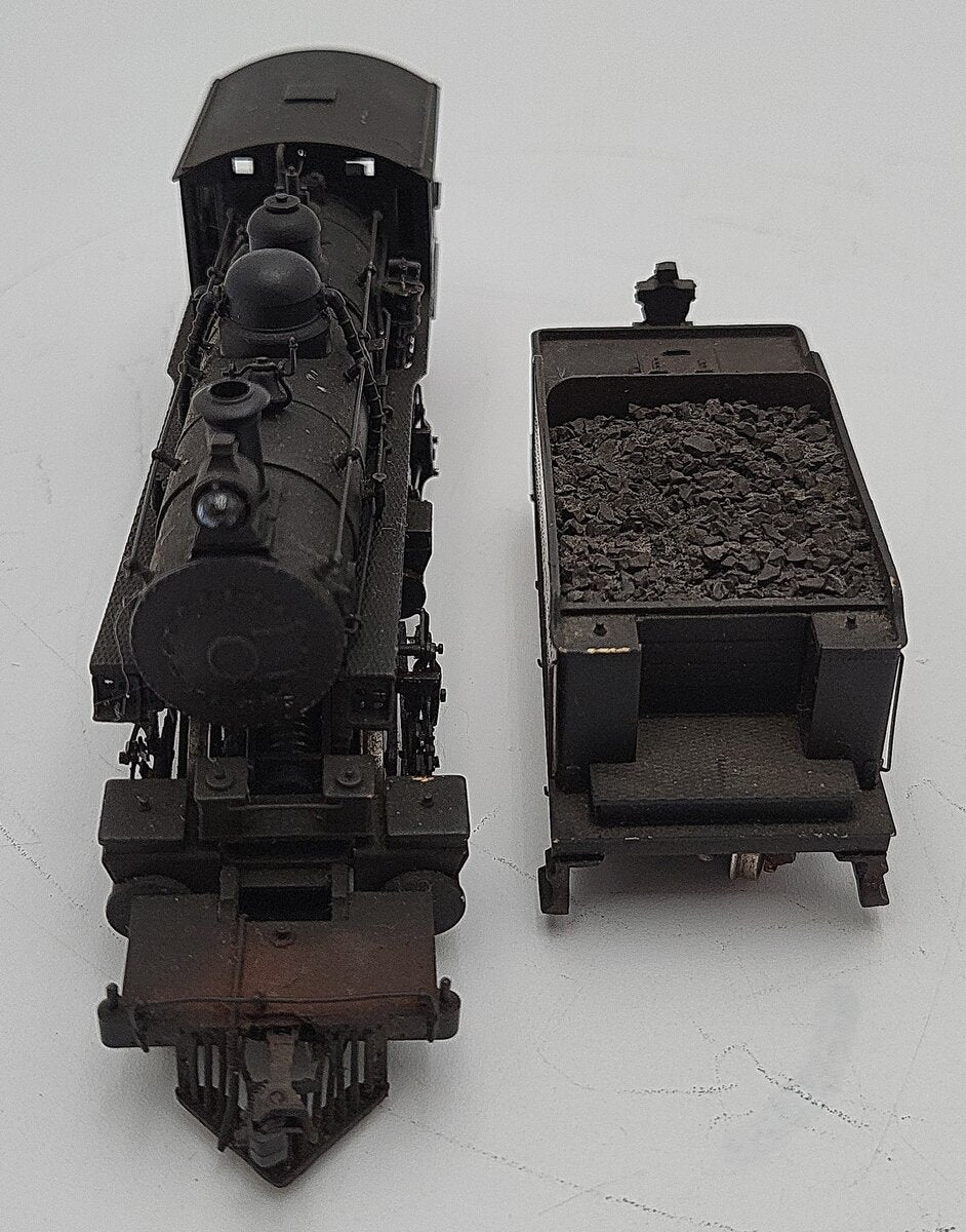 HO Scale Brass Steam Locomotive and Tender #52