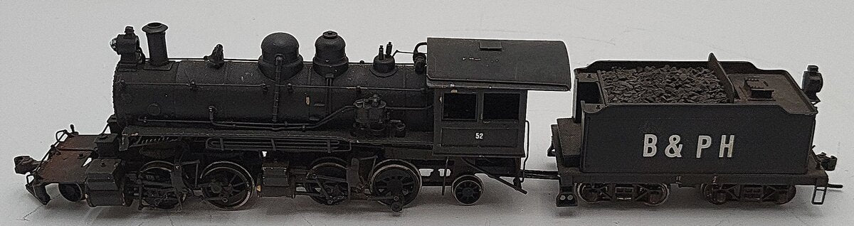 HO Scale Brass Steam Locomotive and Tender #52