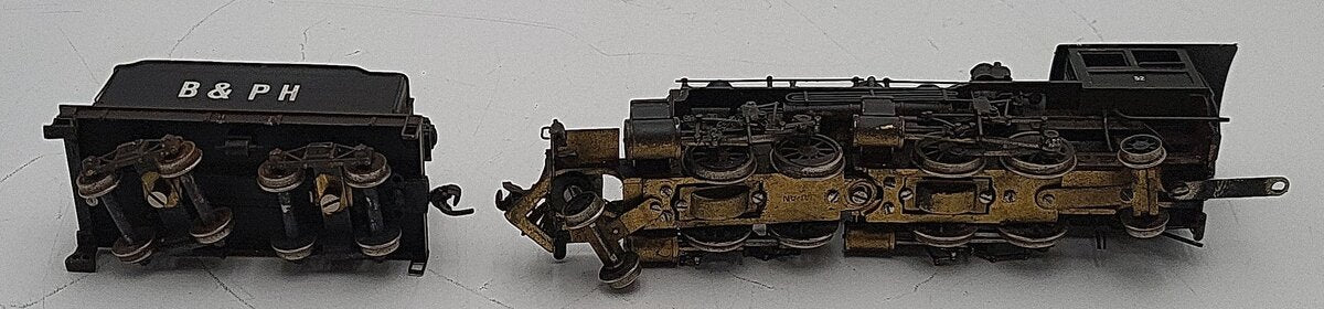 HO Scale Brass Steam Locomotive and Tender #52