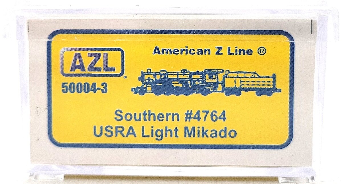 American Z-Line 50004-3 Z Southern USRA Light Mikado Steam Locomotive #4764 LN/Box