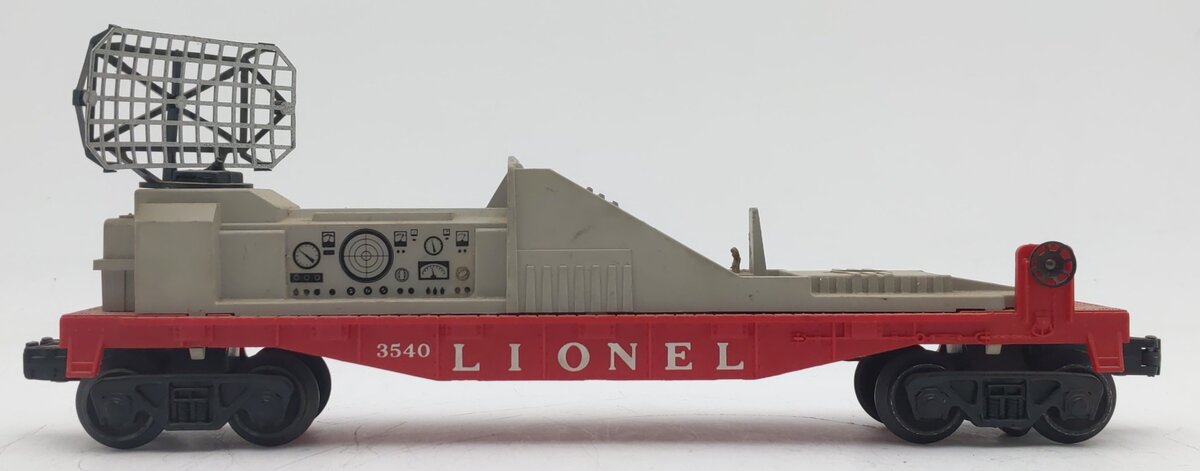 Lionel 3540 Vintage O Gauge Operating Radar Car VG