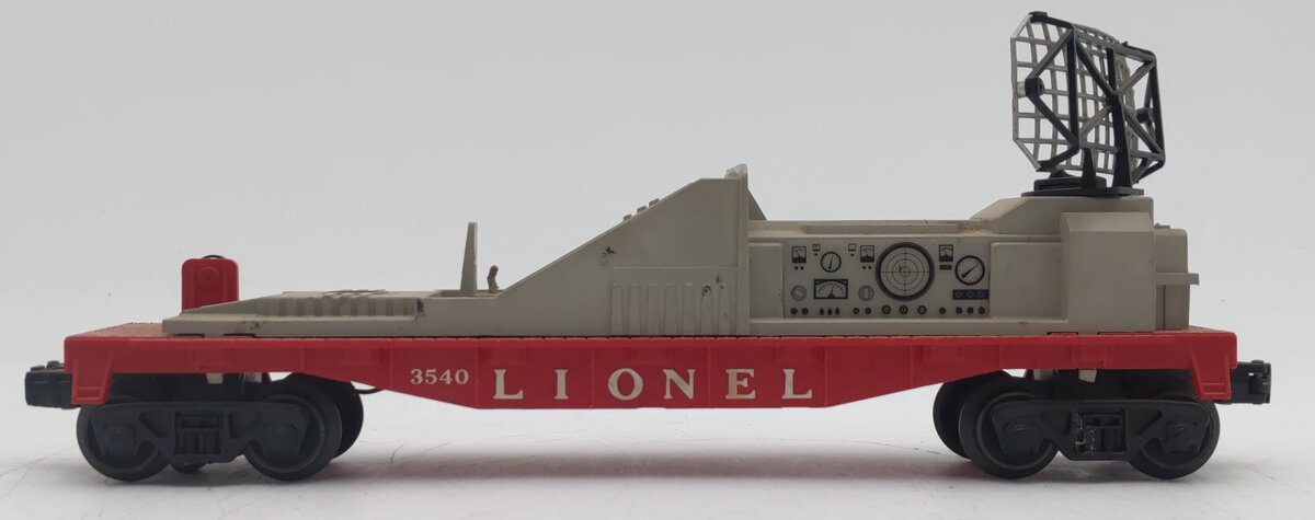 Lionel 3540 Vintage O Gauge Operating Radar Car VG