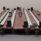 Athearn HO Scale Assorted Trailer Flatcars with Trailers [5] VG