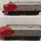 Lionel 212 Vintage O Santa Fe Alco AA Diesel Locomotive Set VG