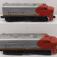 Lionel 212 Vintage O Santa Fe Alco AA Diesel Locomotive Set VG