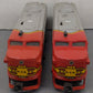 Lionel 212 Vintage O Santa Fe Alco AA Diesel Locomotive Set VG