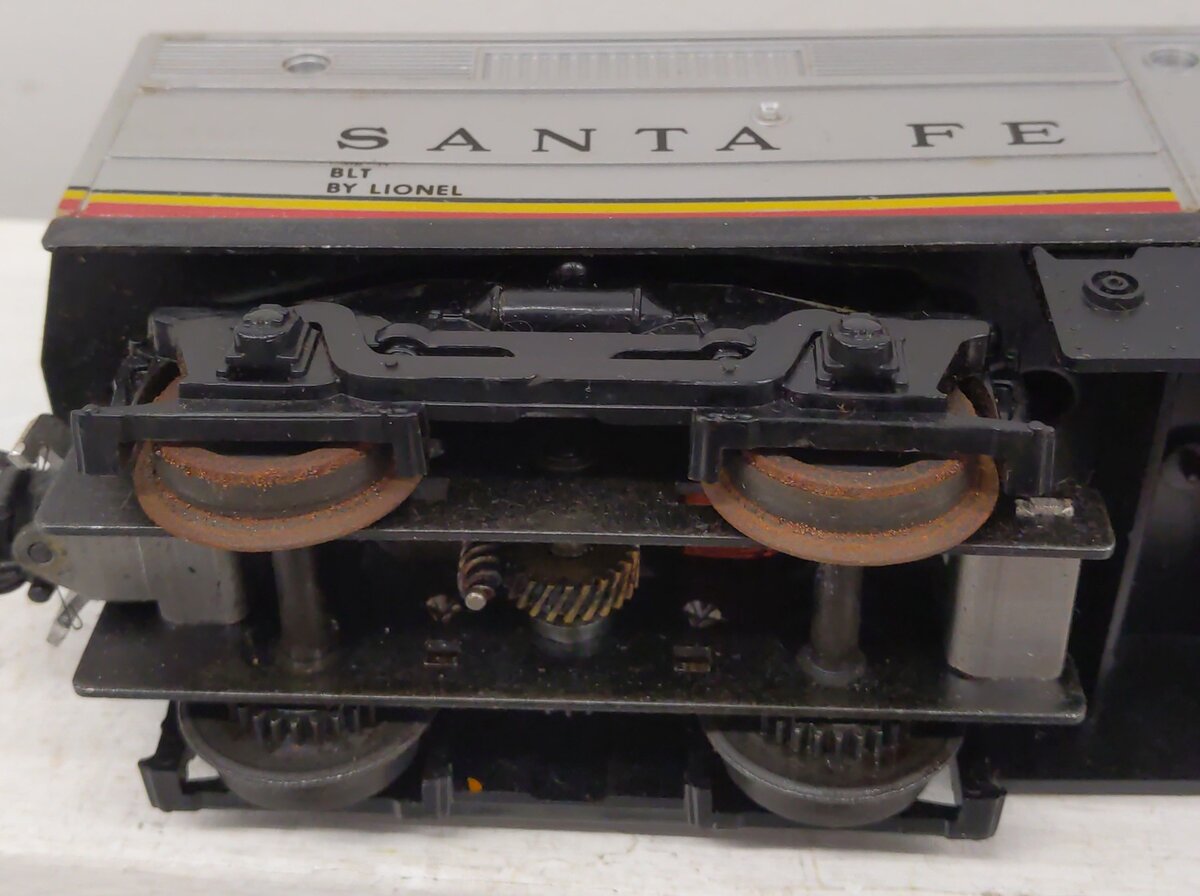 Lionel 212 Vintage O Santa Fe Alco AA Diesel Locomotive Set VG