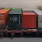 Athearn HO Scale Assorted Trailer Flatcars with Containers & Trailers [6] VG