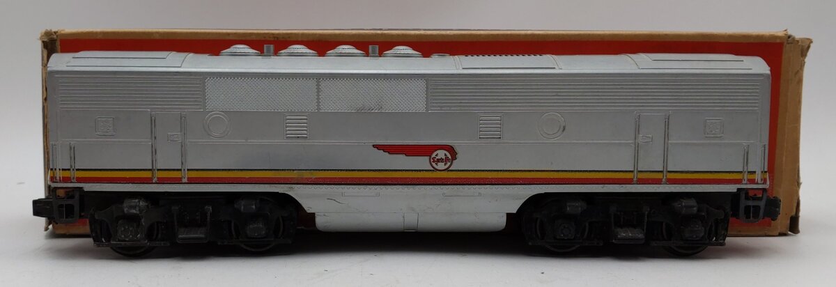 Lionel 2243C Vintage O Santa Fe Louver Top F3 Non-Pwd B-Unit Diesel Locomotive VG/Box