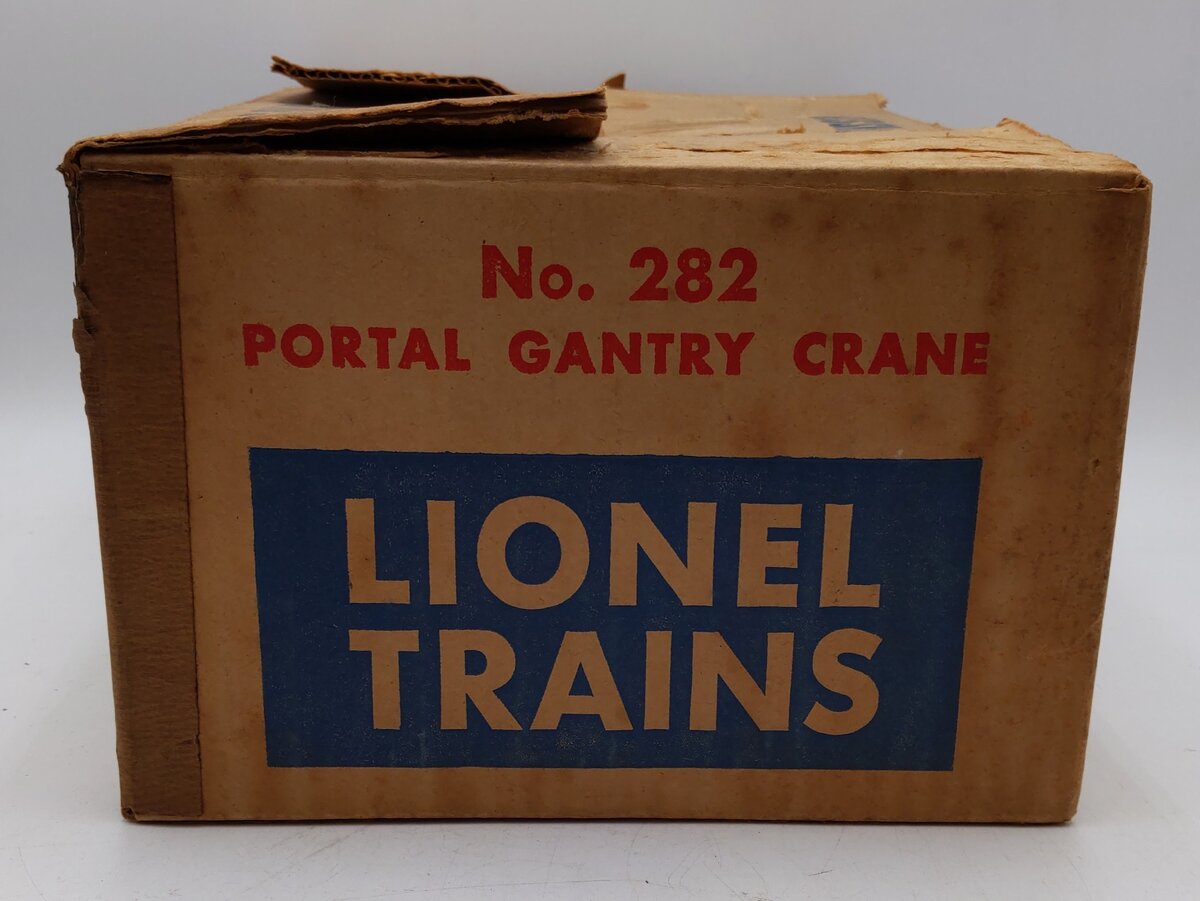 Lionel 282 Vintage O Bucyrus Erie Remote Control Gantry Crane VG/Box