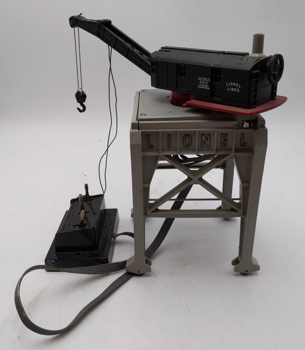 Lionel 282 Vintage O Bucyrus Erie Remote Control Gantry Crane VG/Box
