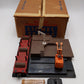 Lionel 264 Vintage O Operating Forklift Platform with 6264 Lumber Car VG/Box