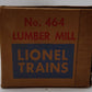 Lionel 464 Vintage O Operating Sawmill/Lumber Mill VG/Box