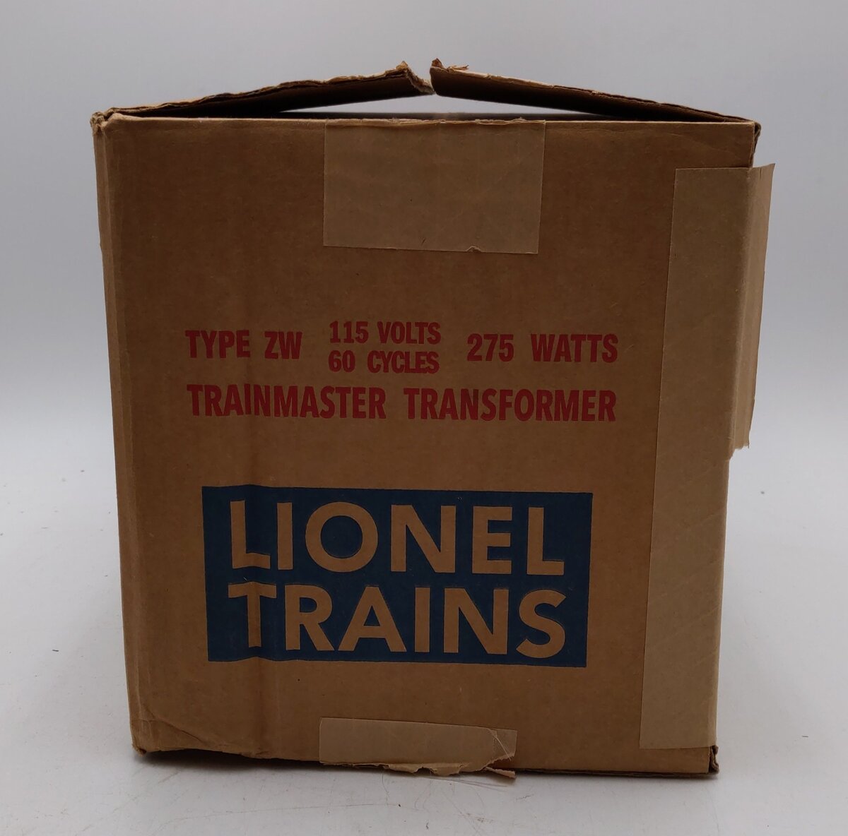 Lionel ZW Vintage O Gauge Trainmaster 275 Watt Transformer with Whistle VG/Box